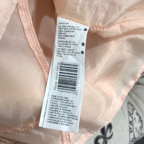 Mohito Blush Midi V-Neck Dress - Picture 4 of 6